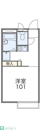 レオパレス緑園邸の物件間取画像